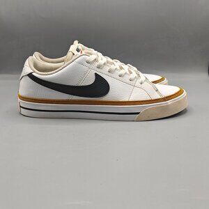 Nike Court Legacy Men's Leather Shoes Sneakers - Size 9.5 - Desert Ochre